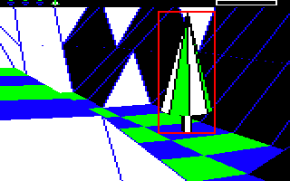 The destination for a new tree in the BBC Micro version of The Sentinel