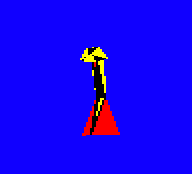 The meanie object in the BBC Micro version of The Sentinel
