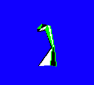 The meanie object in the BBC Micro version of The Sentinel