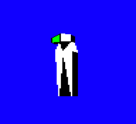 The sentry object in the BBC Micro version of The Sentinel